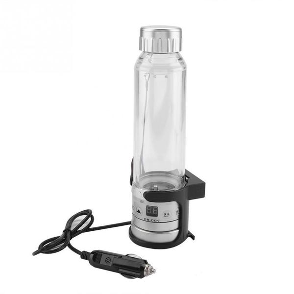 electric kettles 12v/24v 75w 280ml car automatic heating cup can set temperature y provides boiled water in